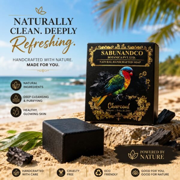 Activated Charcoal with Black Flower Oil