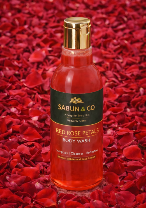 Red Rose Petals Body Wash