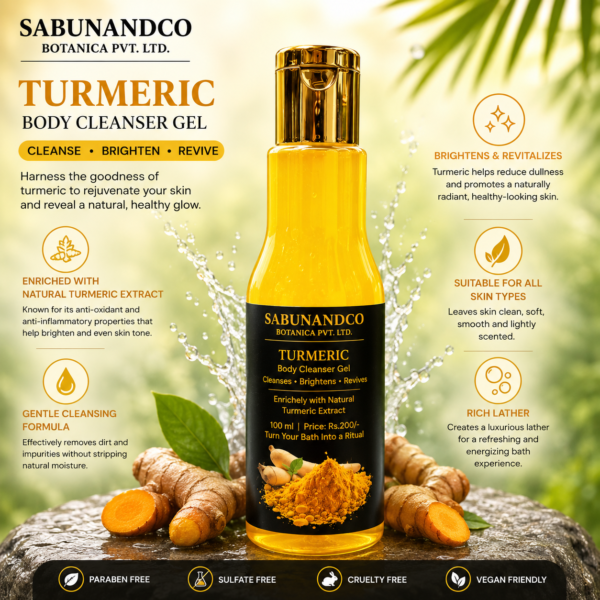 Lakadong Turmeric Body Wash